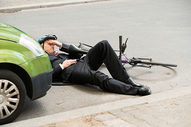 bicycle car accident